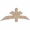 Ekena Millwork Davenport Smooth Timber Gable Bracket, Douglas Fir, 72"W x 21"H x 1 1/2"D x 5 1/2"F, 7/12 Pitch GBW072X21X0206DAV00SDF - alternate 5